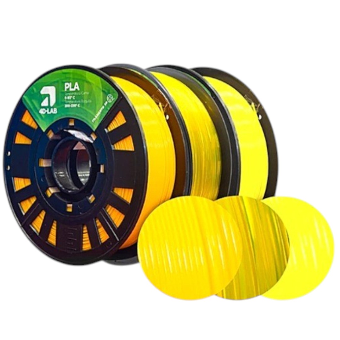 FILAMENTO PLA AMARILLOS (3KG)