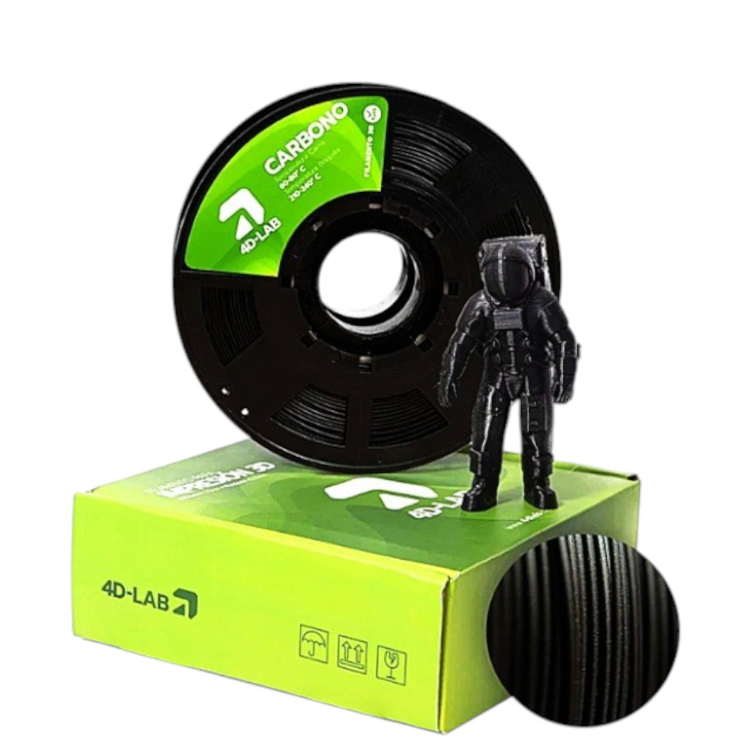 FILAMENTO PLA - C / PETG - C CON TEXTURA DE CARBONO