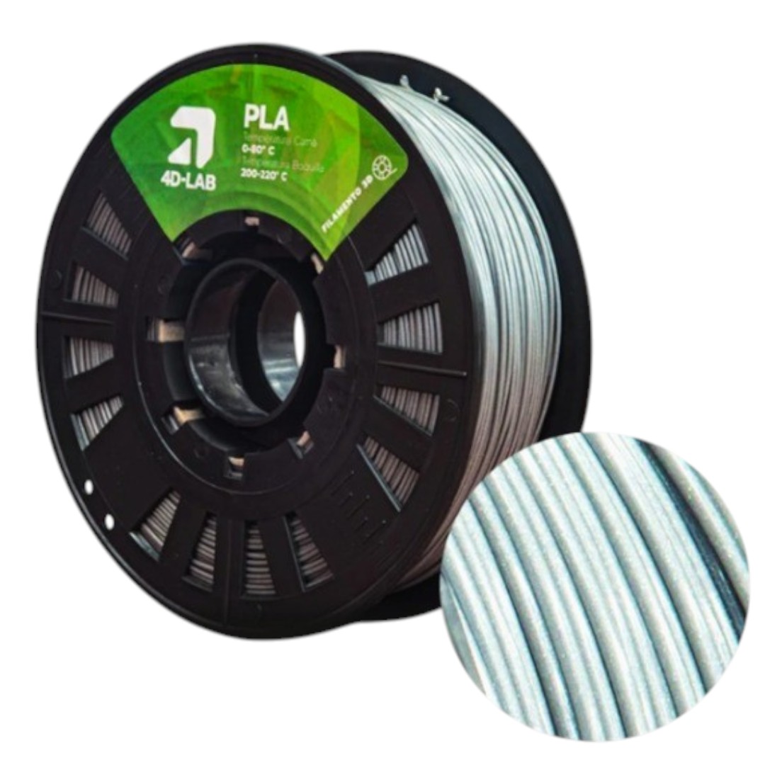 PLA+ Plus (1 KG) PLATEADO