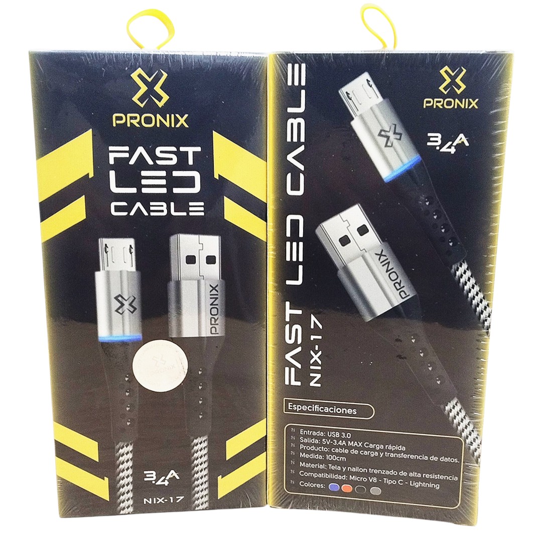 Cable para cargar PRONIX NIX-17