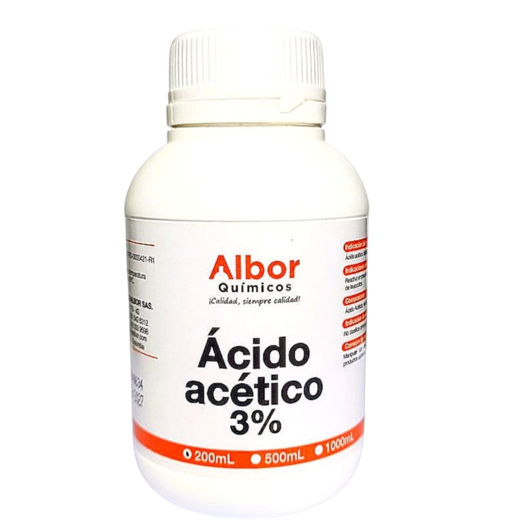 ÁCIDO ACÉTICO 3% 200 ML