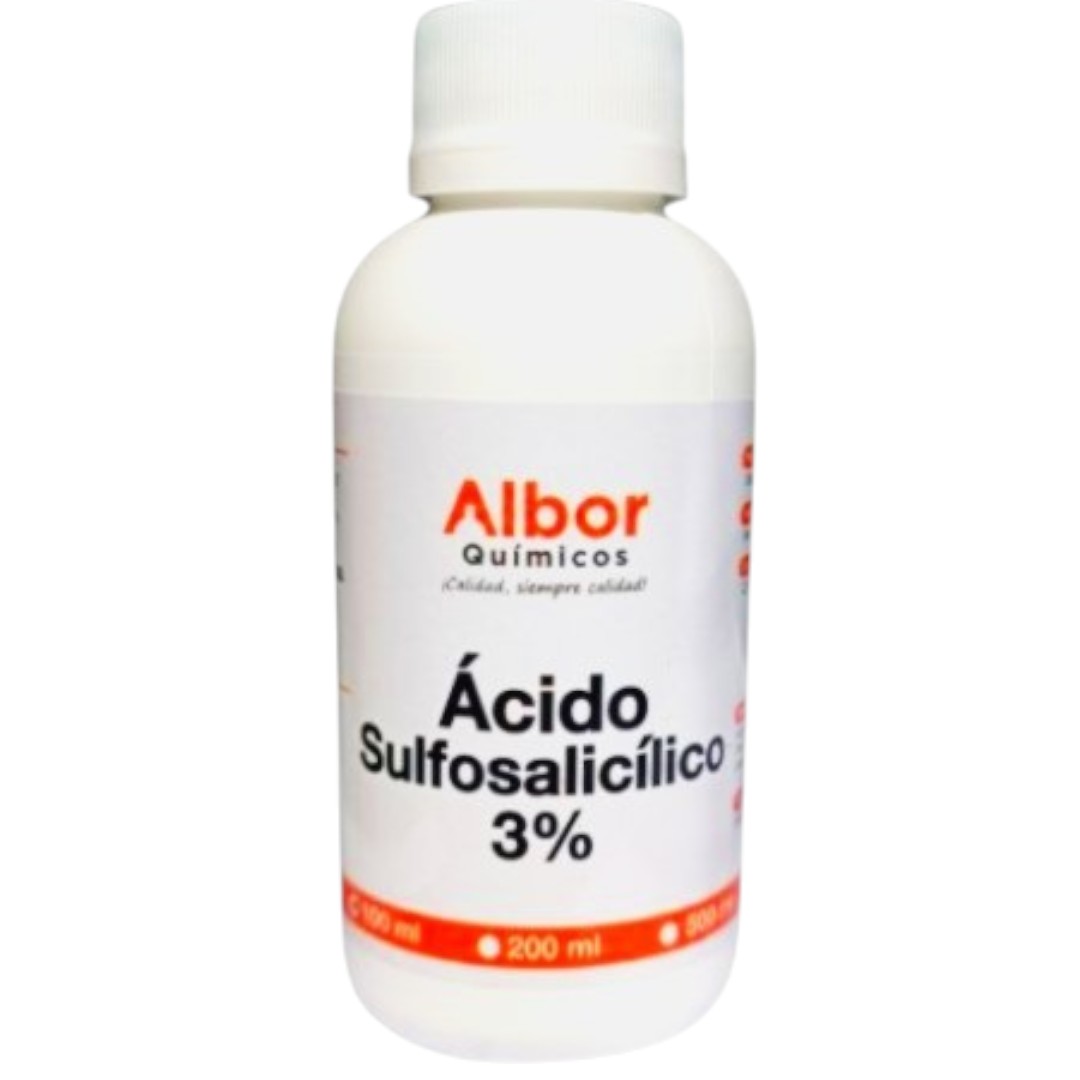 ÁCIDO SULFOSALICÍLICO 3% 100 ML