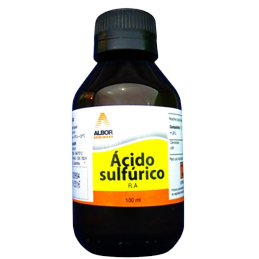 ÁCIDO SULFÚRICO R.A. 100 ML