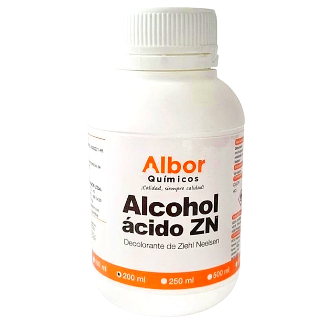 ALCOHOL ÁCIDO ZN 200 ML