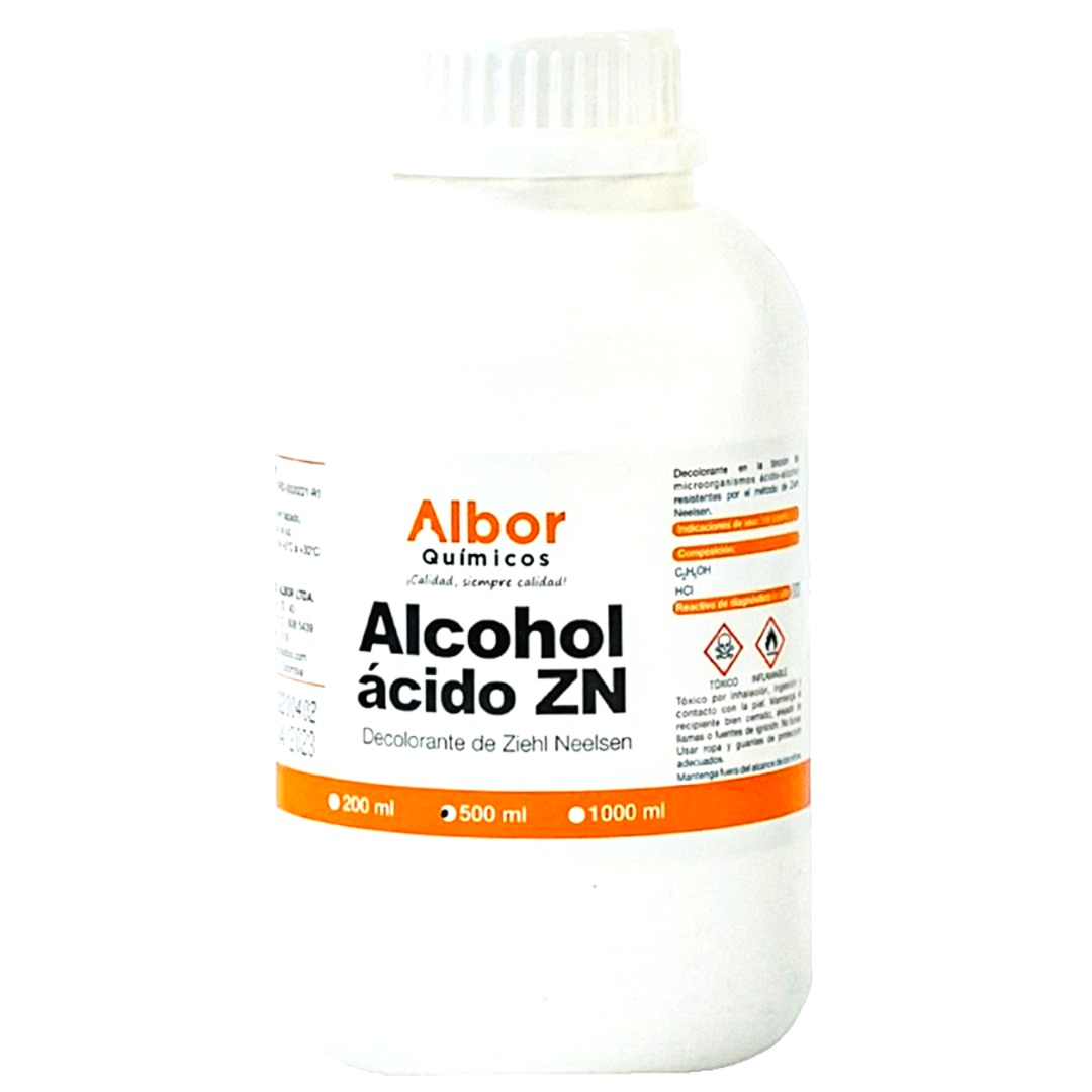 ALCOHOL ÁCIDO ZN 500 ML