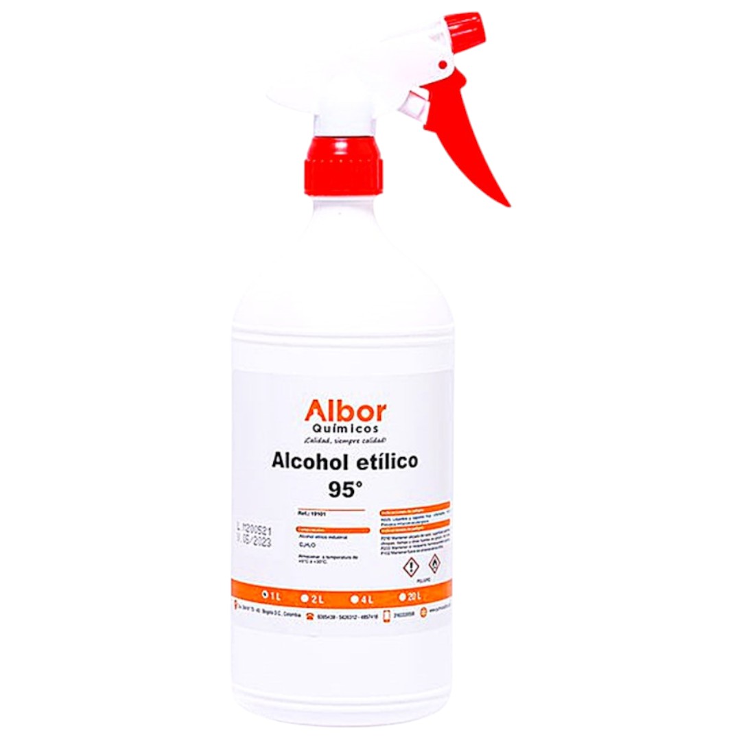 ALCOHOL ETÍLICO 95% 1000 ML