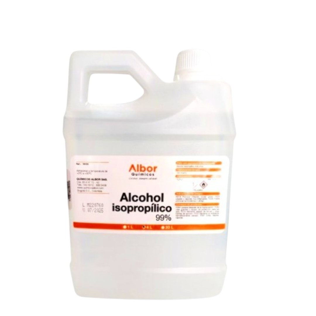 ALCOHOL ISOPROPÍLICO 99% 4L