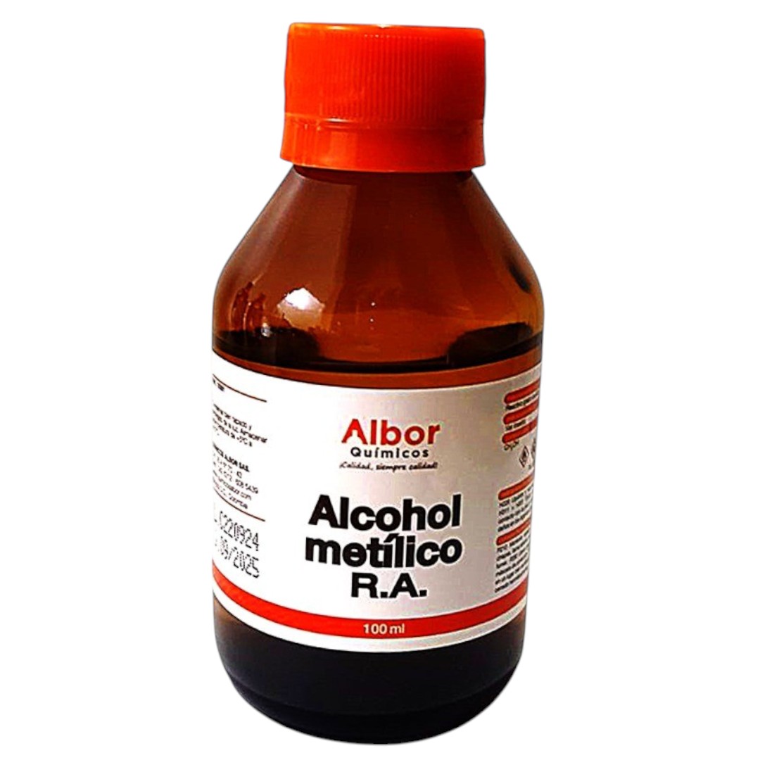 ALCOHOL METÍLICO R.A. (METANOL R.A.)*SP*E 100 ML