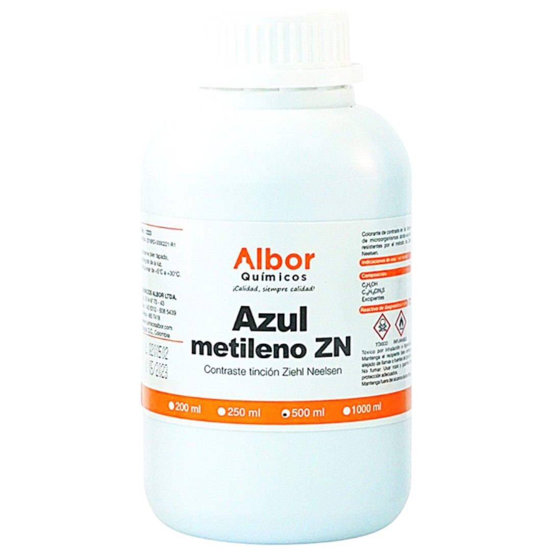 AZUL DE METILENO Z.N (LOEFER) 500 ML
