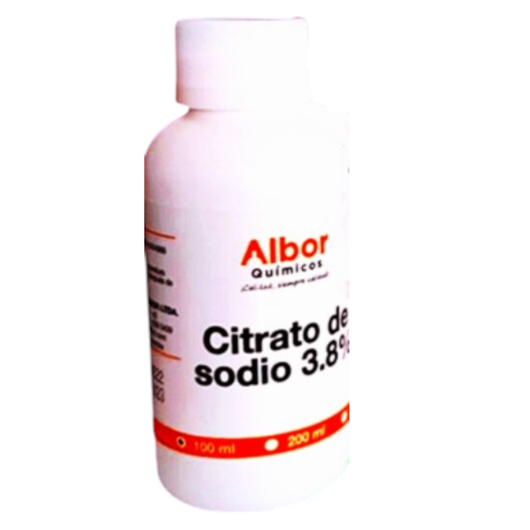 CITRATO DE SODIO 3,8% 100 ML