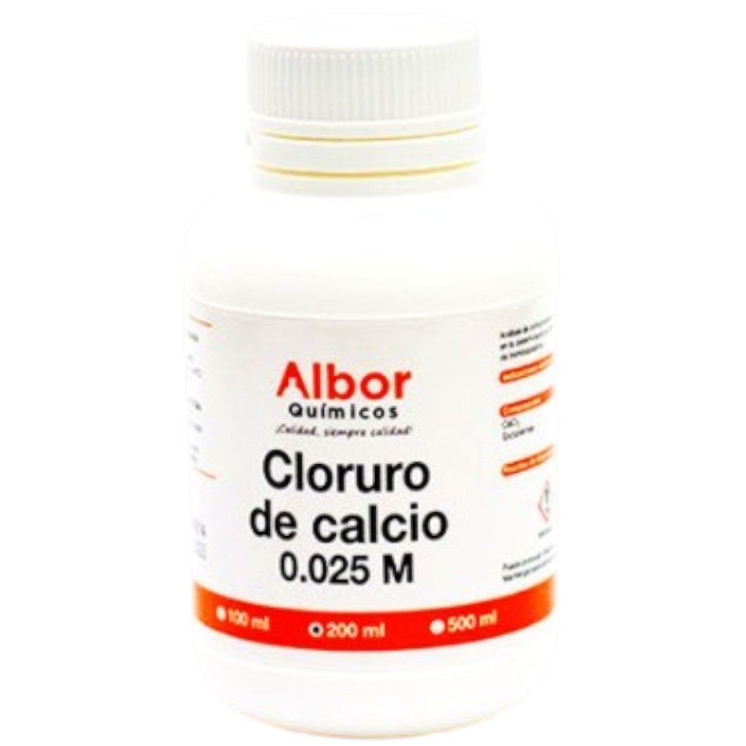 CLORURO DE CALCIO 0,025M 200 ML