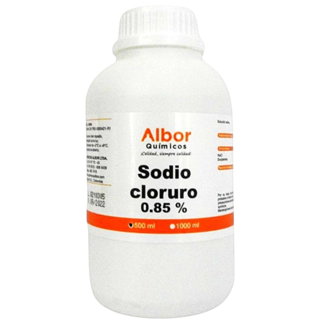 CLORURO DE SODIO 0,85% 500 ML