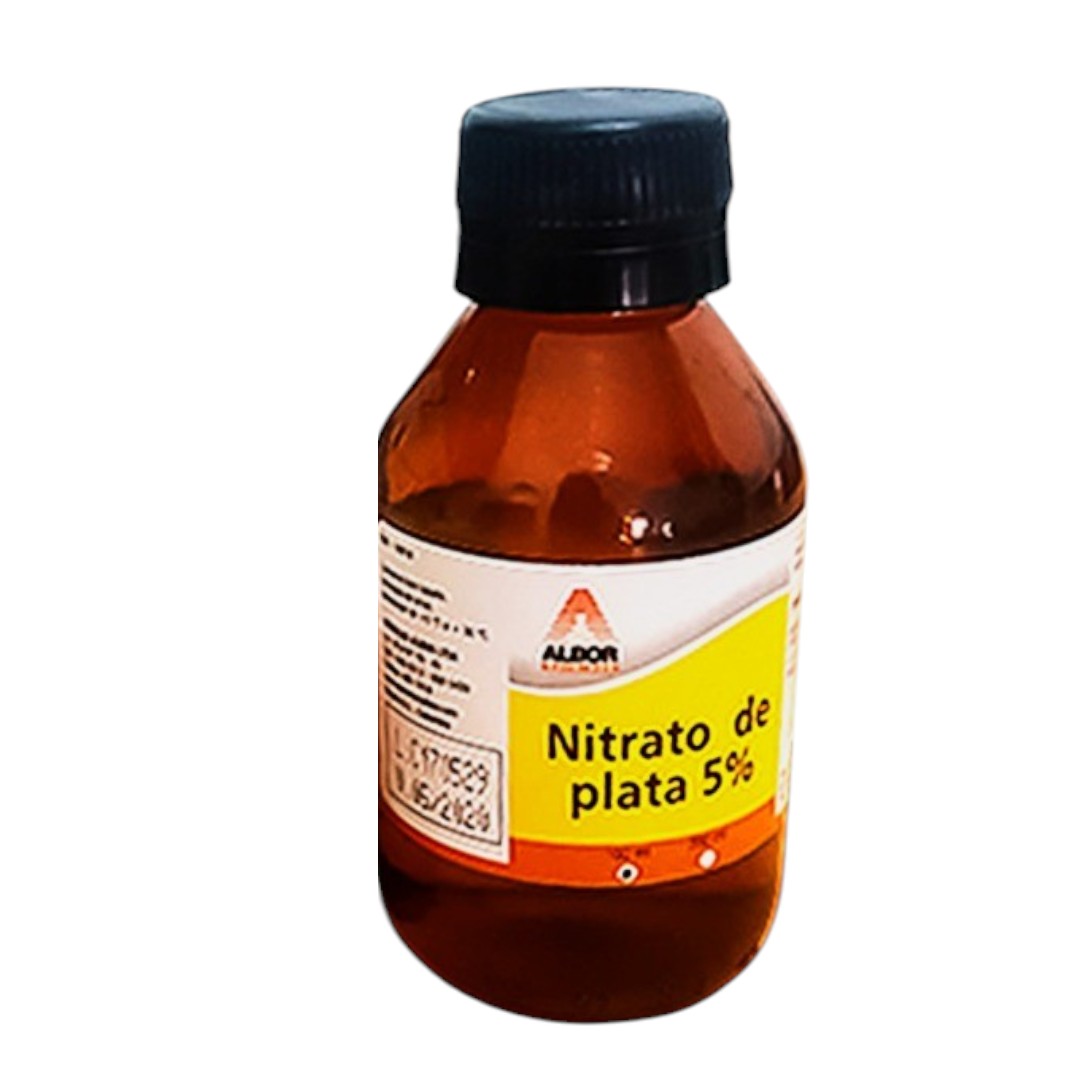 NITRATO DE PLATA 5% 100 ML