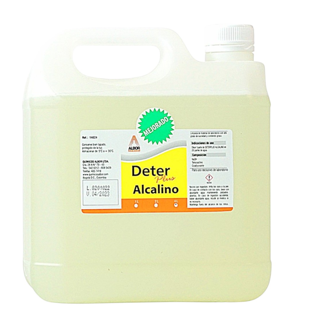 DETER PLUS ALCALINO 4L